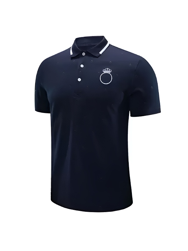 Футболка-поло KELME Men's Short Sleeve Polo Shirt Dark Blue