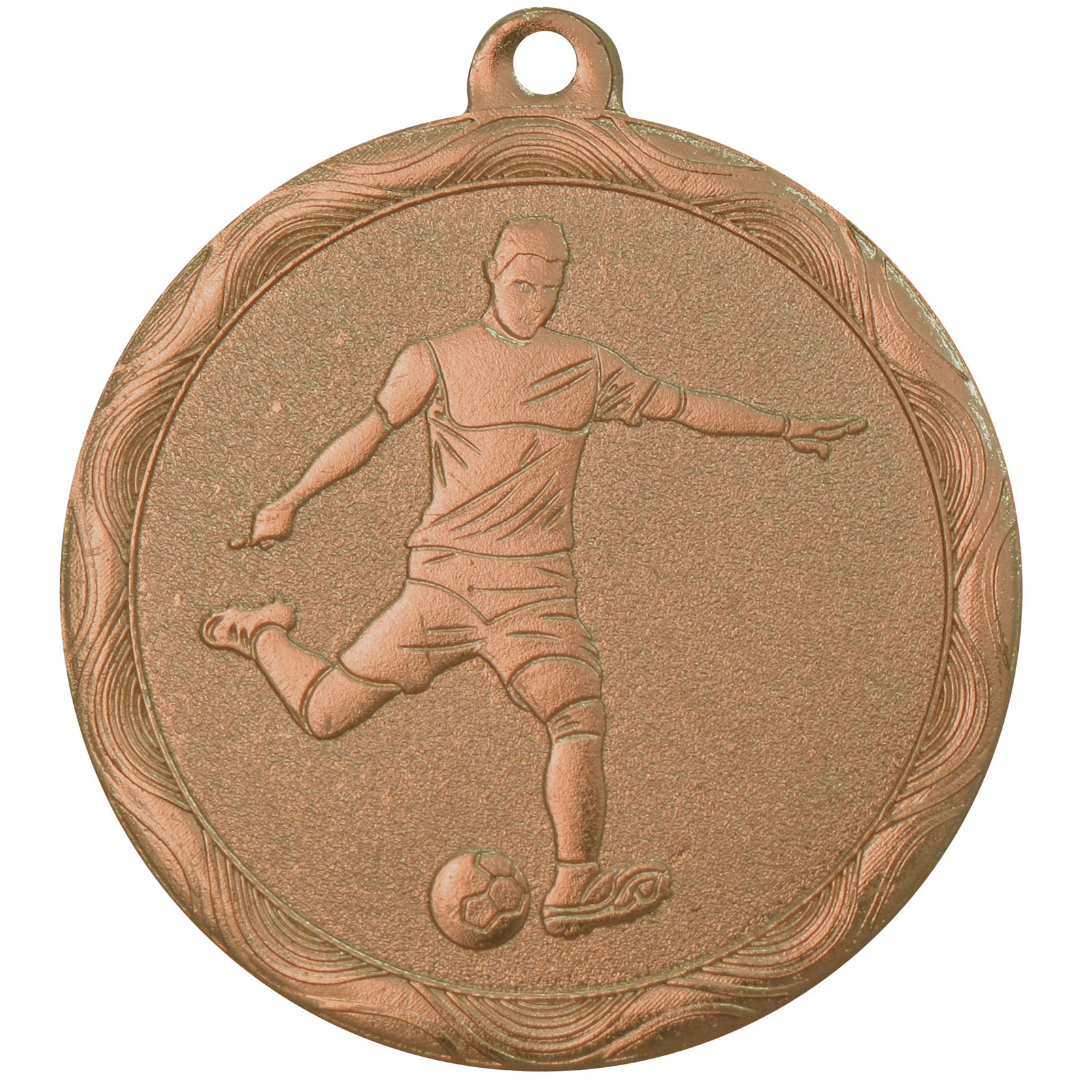 Медаль MZ 72-50/B футбол (D-50 мм, s-2 мм)