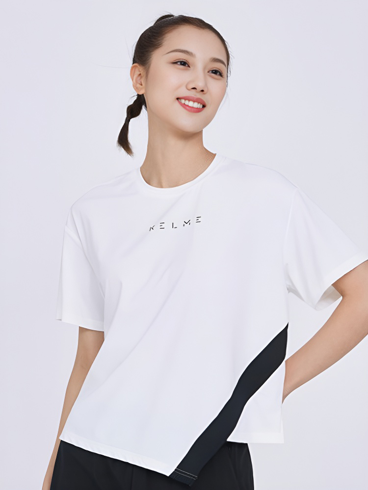 Футболка KELME Round Neck Short Sleeve T-Shirt White