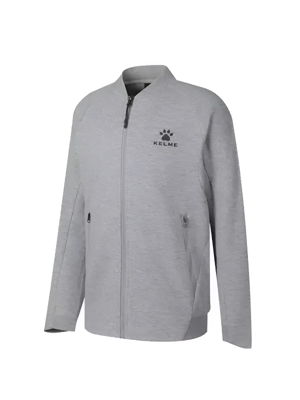 Детский бомбер KELME Boy's Knitted Jacket Grey