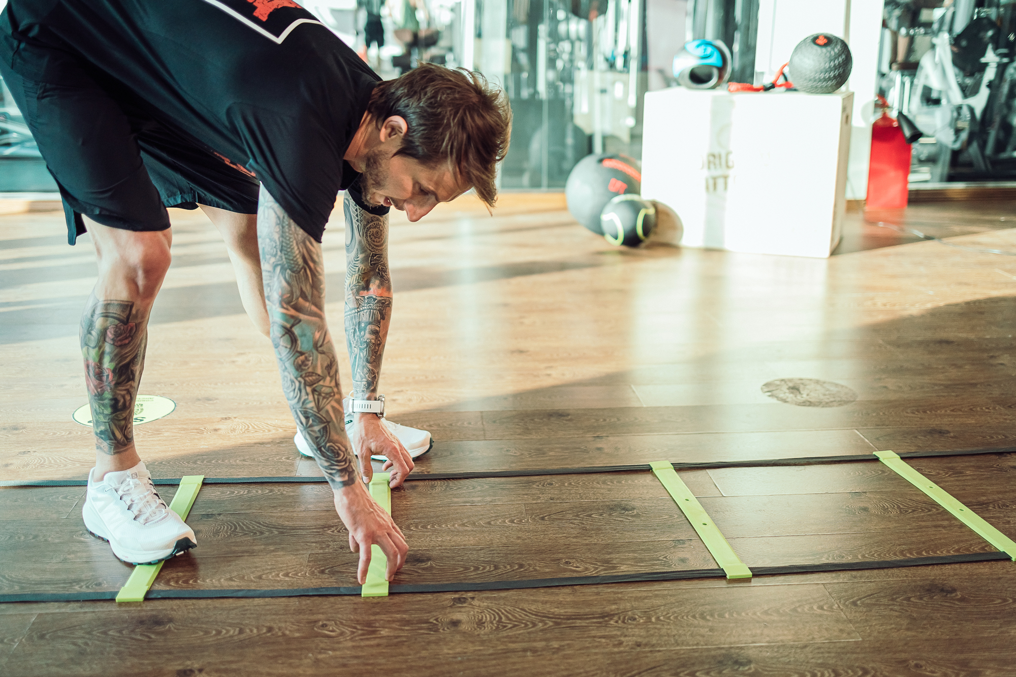 Лестница координационная 6 м 13 секций