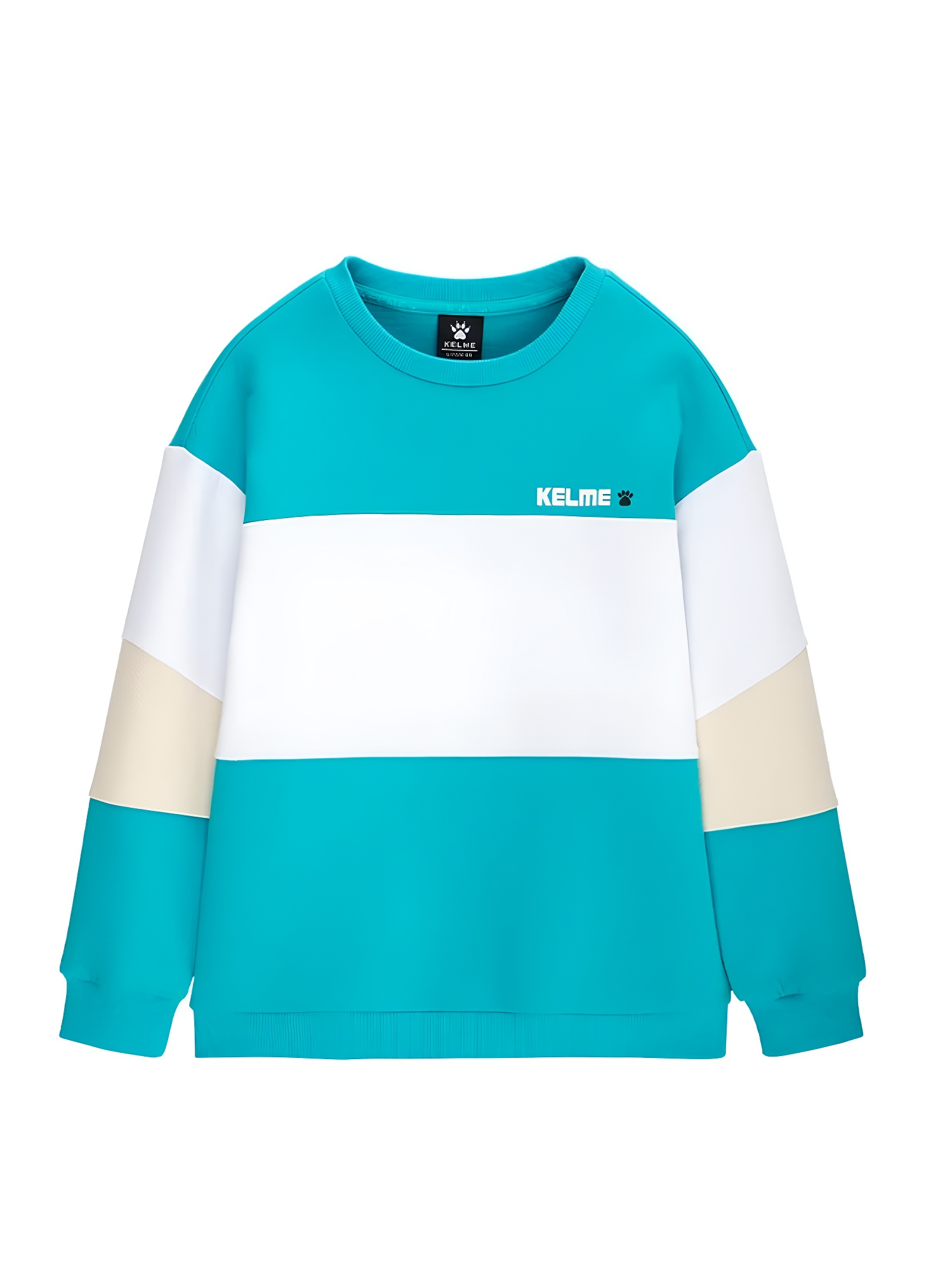 Свитшот KELME Round Neck Sweater Teal