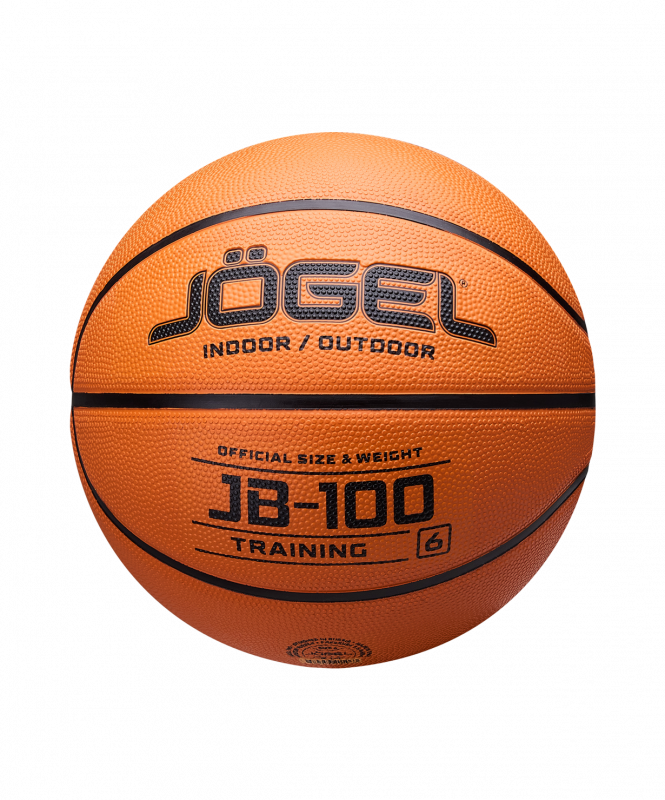 Мяч баскетбольный JOGEL JB-100 №6 NEW, размер 6