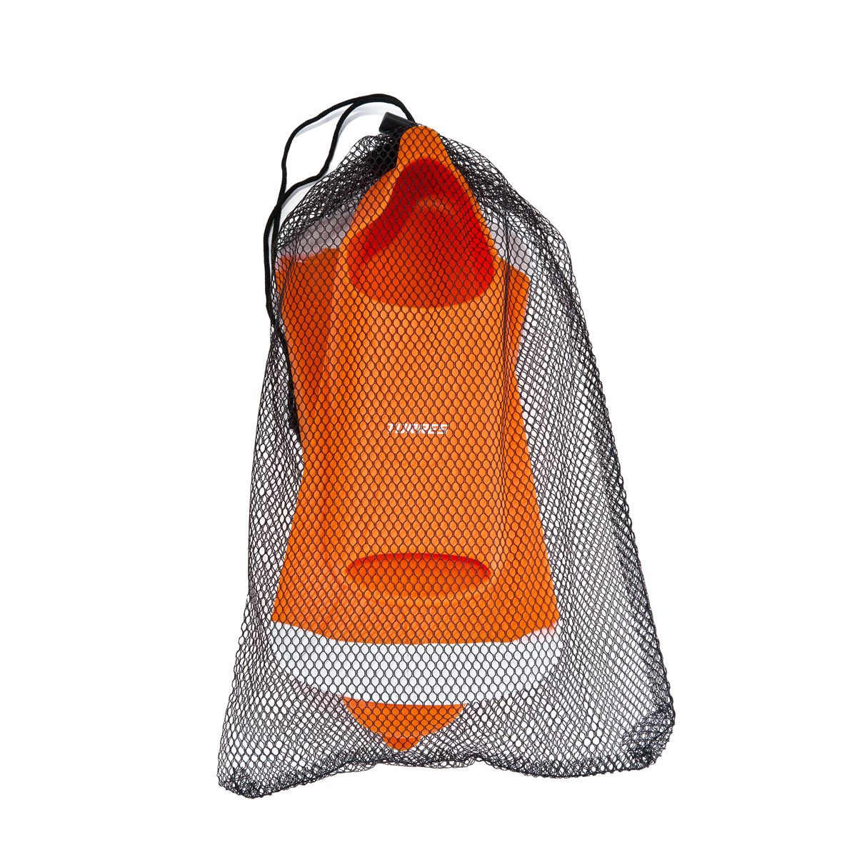 Ласты для бассейна TORRES F02, SWF022402OR, р. EU 36-38 (XS), оранжево-серый