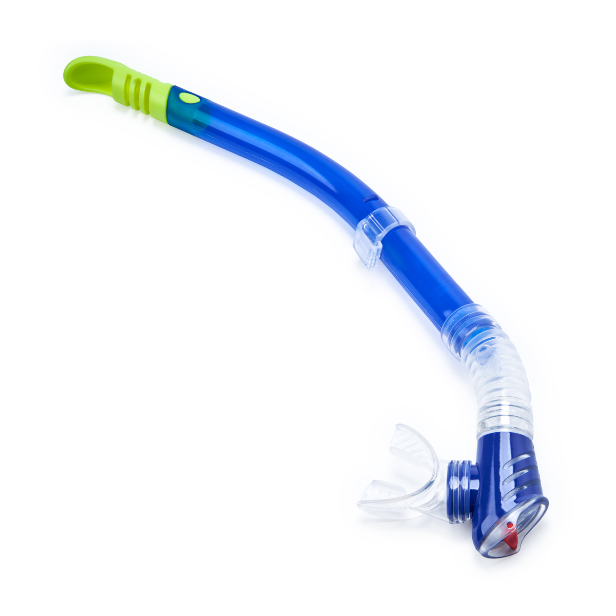 Трубка плавательная Salvas Splash Snorkel, DA190S9BBSTS, р. Senior, синий