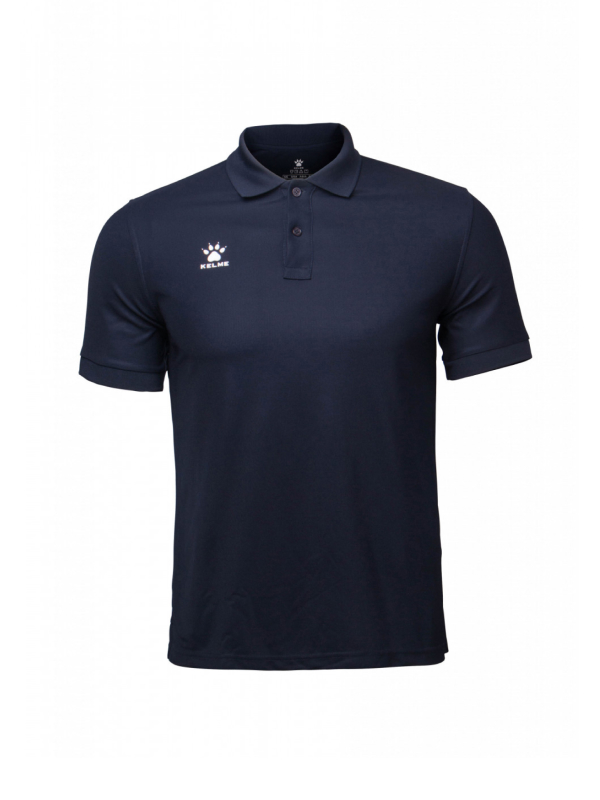 Футболка-поло KELME Short Sleeve Polo Shirt Dark Blue