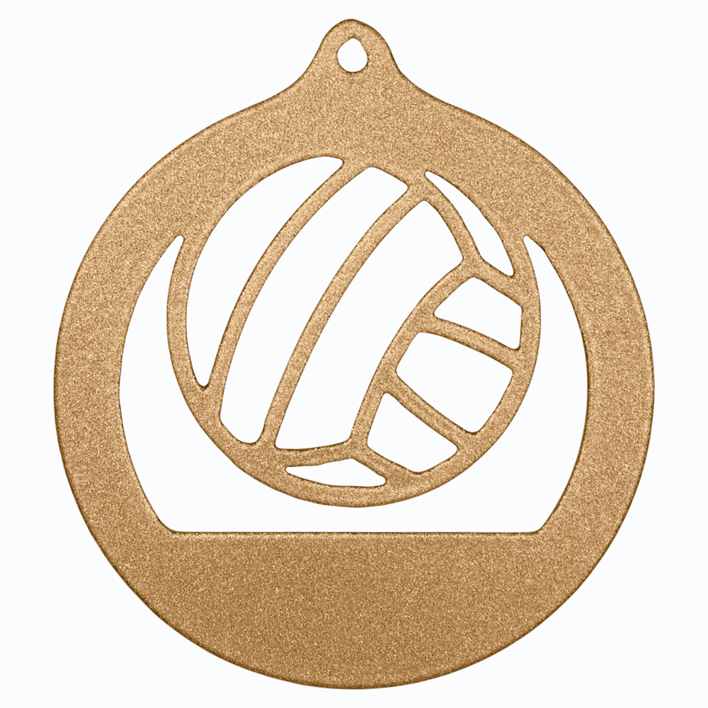 Медаль MZP 951-70/BM  волейбол  (D-70 мм, s-2 мм)