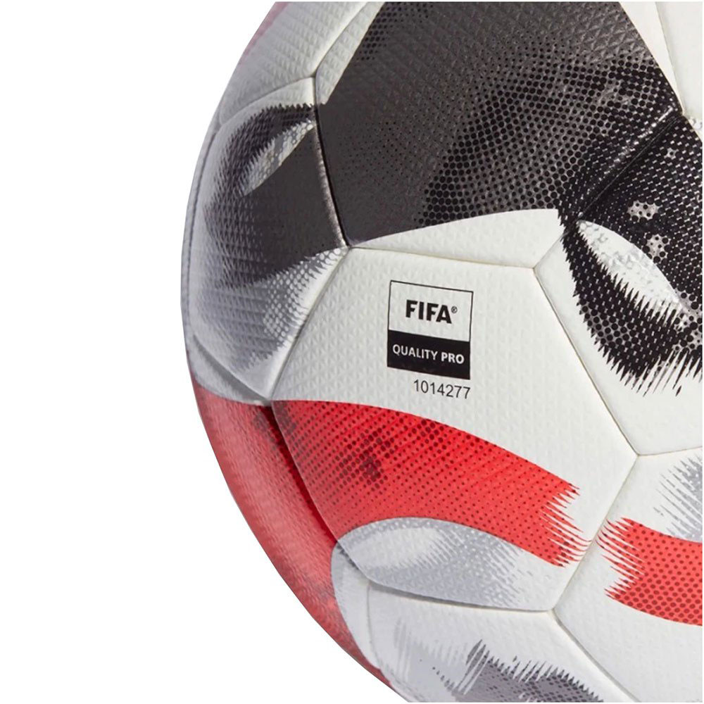 Мяч футб. ADIDAS Tiro Pro HT2428, р.5, FIFA Pro, 32 пан., ПУ, термосшивка, бело-красный