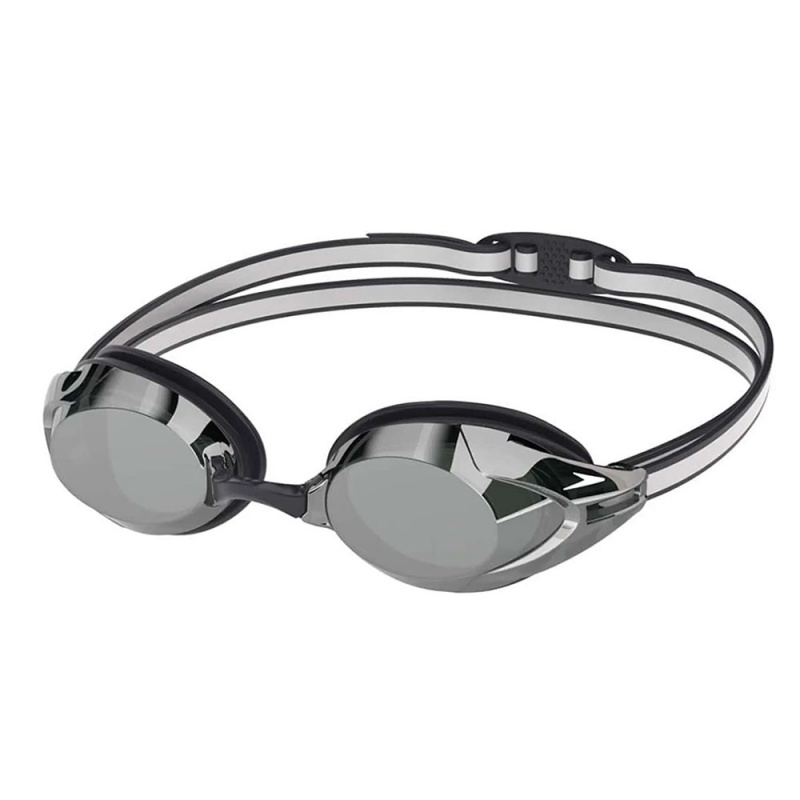 Очки для плав. SPEEDO Vanquisher 3.0 Mirrored, 8-00473409951, ЗЕРКАЛЬНЫЕ линзы, черная оправа