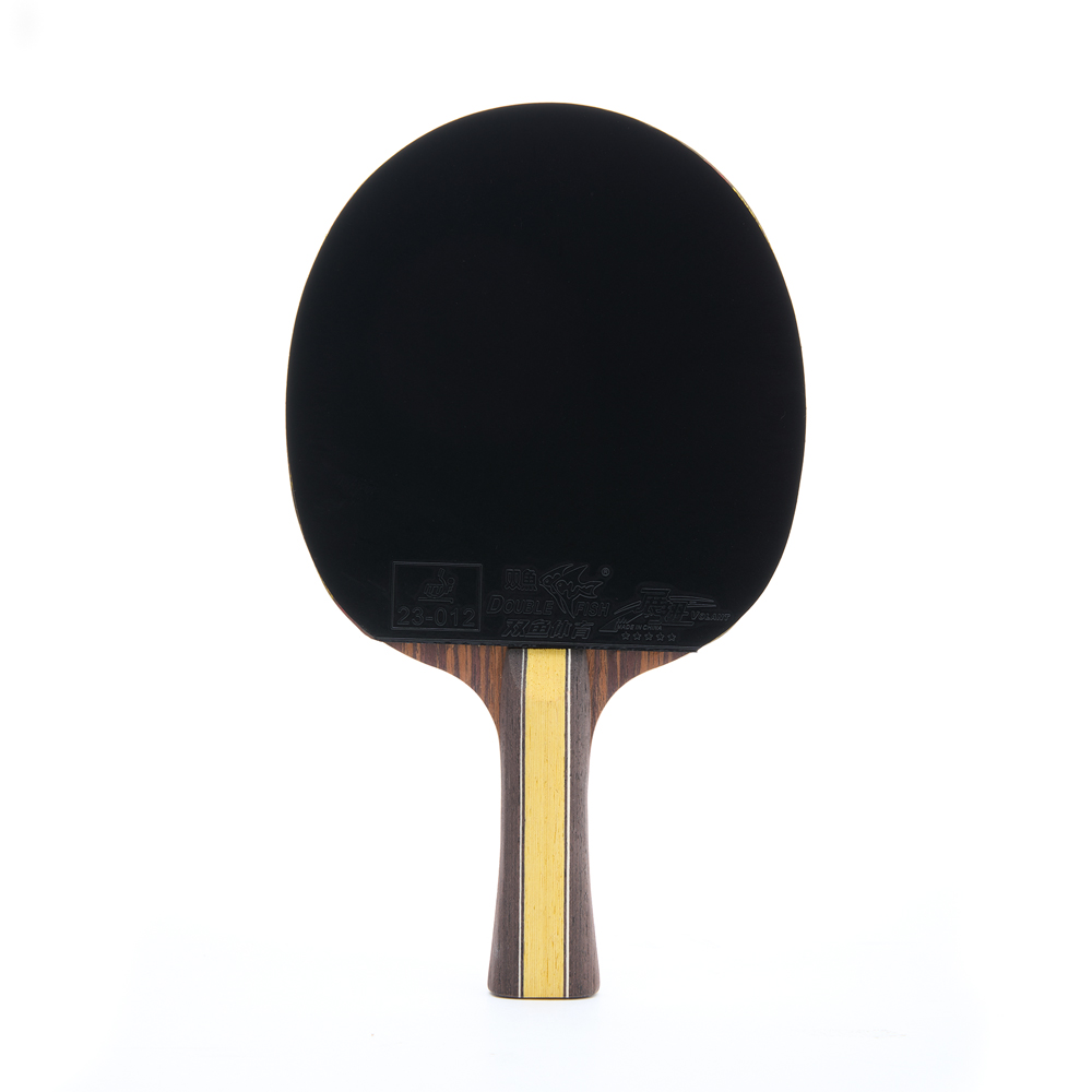 Ракетка для н/т DOUBLE FISH J7, для продвинутых, накладка 2.1 мм, конич. ручка + чехол