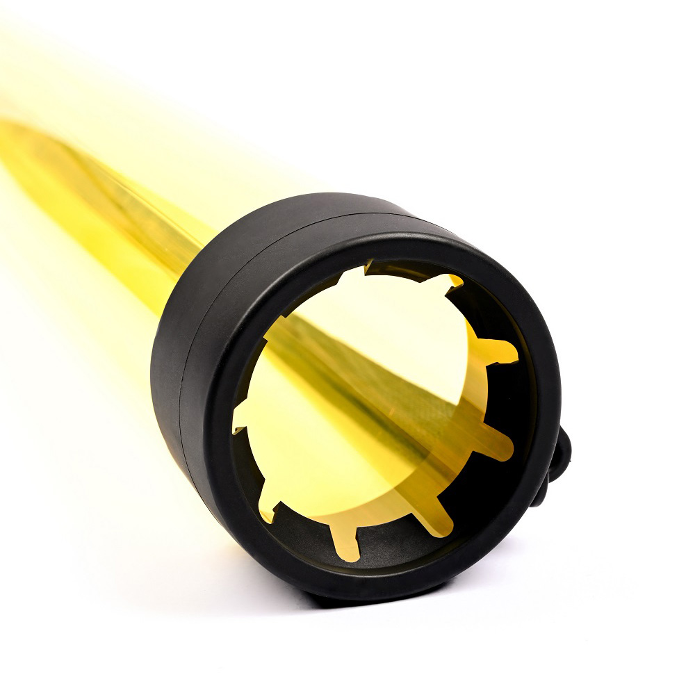 Тубус для сбора мячей NEVA SPORT, UHA1, пластик, желто-черный