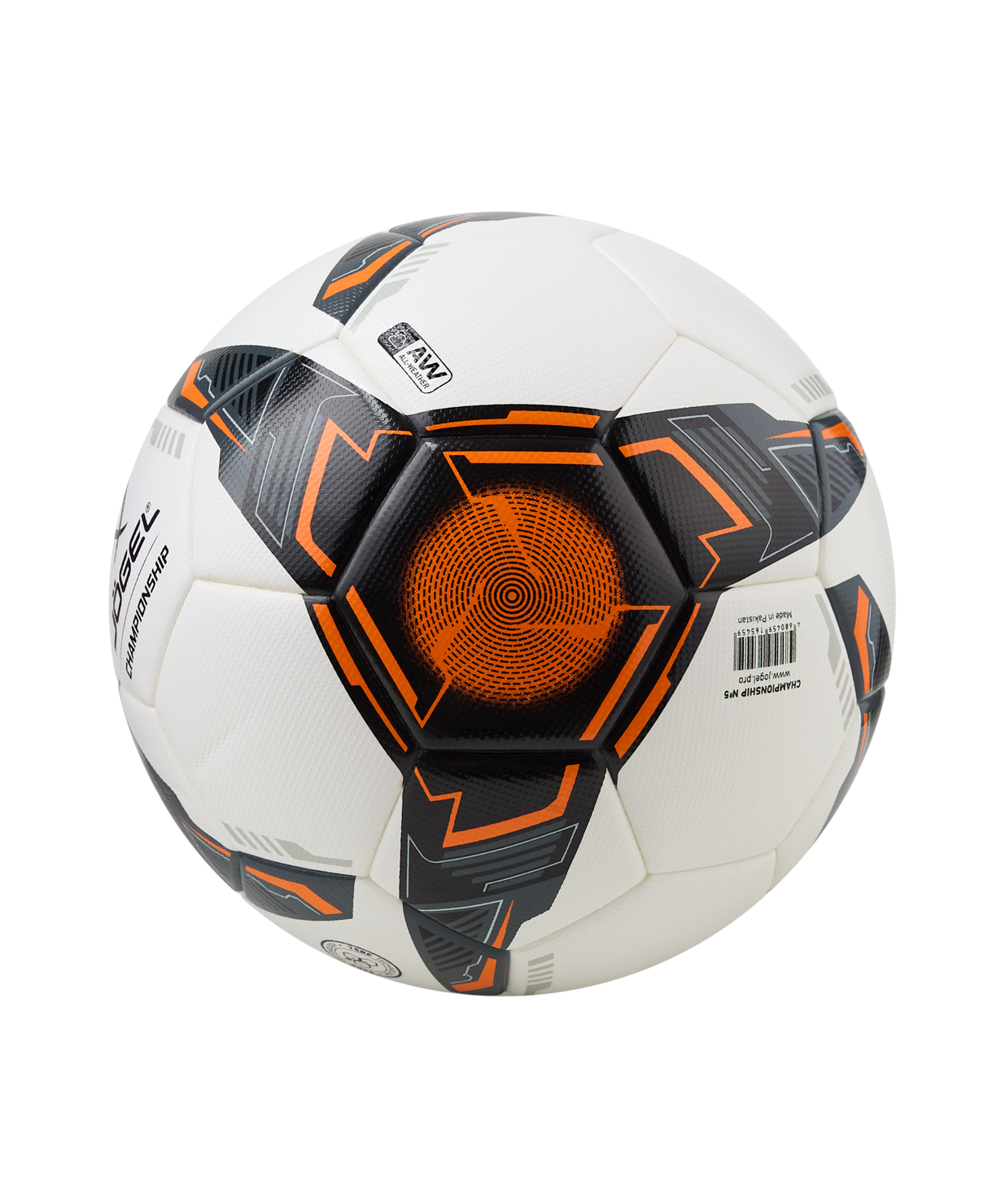 Мяч футбольный JOGEL Championship №5, белый, размер 5