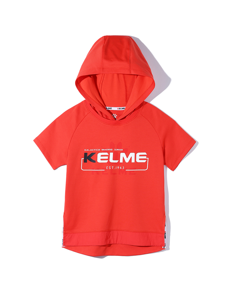Детская футболка KELME Boys Short Sleeve T-Shirt Red