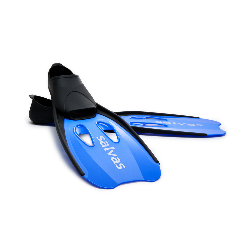 Ласты для плав. Salvas Cancun Fin, BA12538BTSTS,TPR и Technoflex, р.38-39, синий