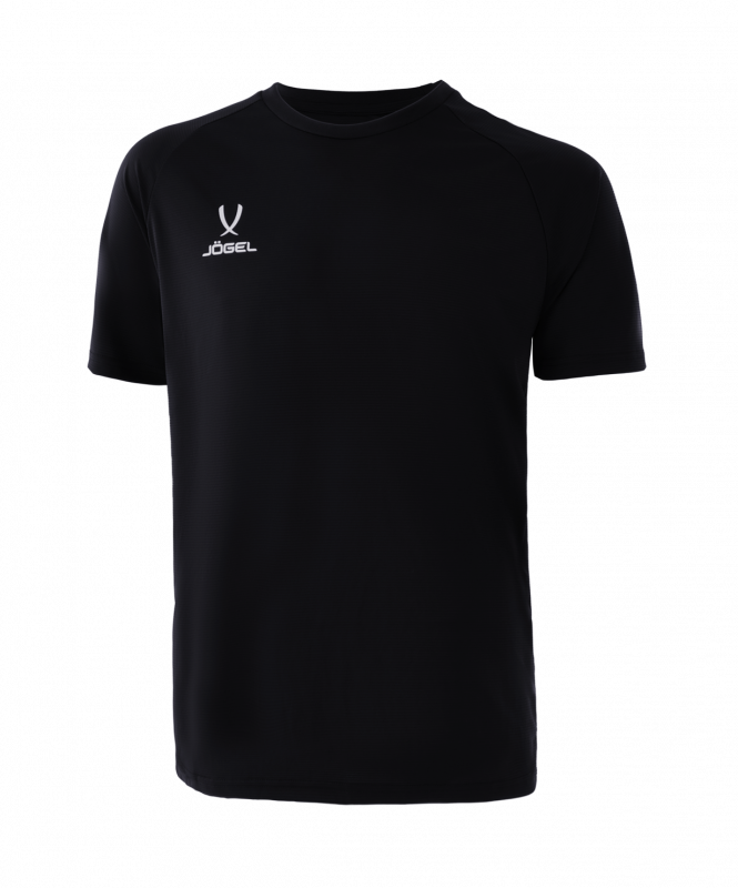 Футболка тренировочная JOGEL CAMP Traning Tee, черный, детский, размер XS