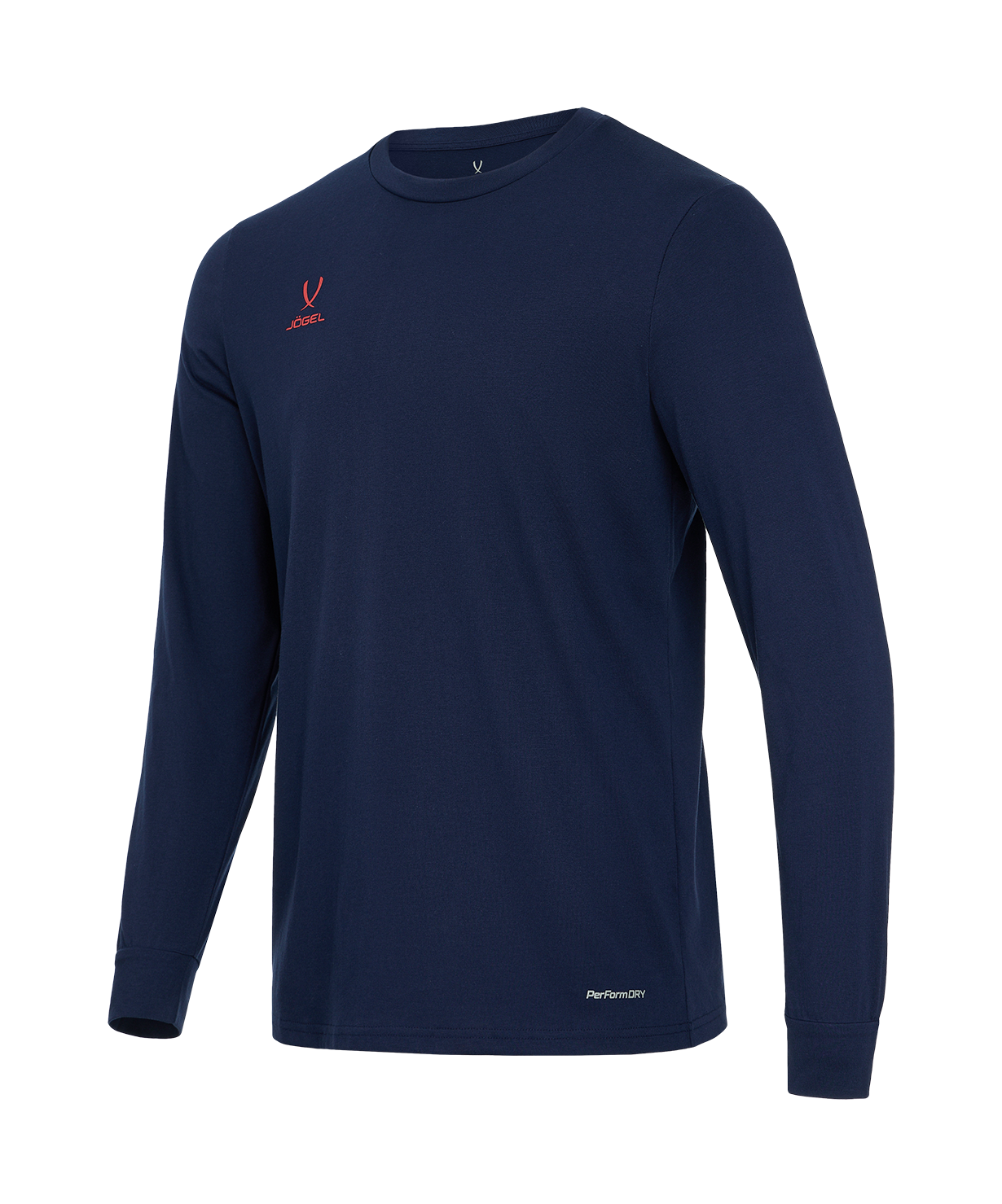Футболка баскетбольная с длинным рукавом JOGEL DIVISION PerFormDRY Pre-Match Longsleeve Jersey, темно-синий