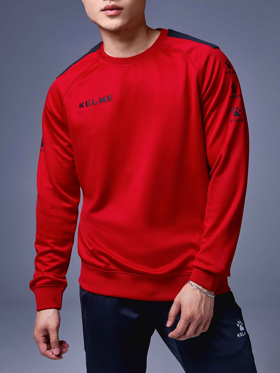 Свитшот KELME Training Sweater Red