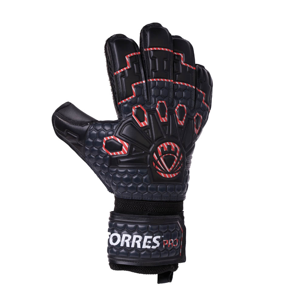 СЦ*Перчатки врат. TORRES Pro, FG05217-11, р.11, 4 мм латекс, удл.манж., черно-бело-красный