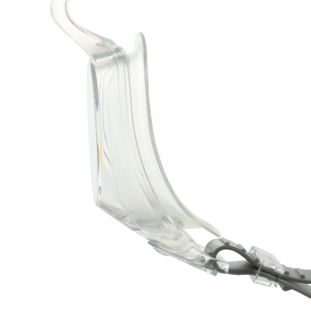 Очки для плав.TORRES Fitness, SW-32215SV, прозр.линзы, прозр.оправа, раздв.регул.ремешок