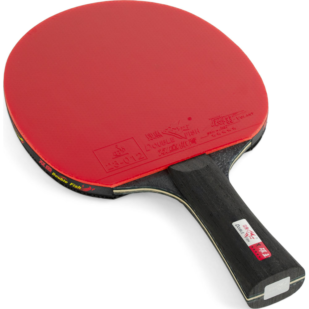 Ракетка для н/т DOUBLE FISH Black Carbon King Racket 5*****, для професс.,ITTF Appr.,накл.2,1,мм