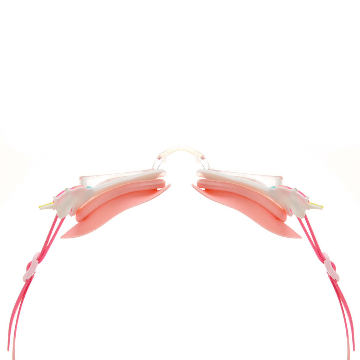 Очки детские для плав.TORRES Fun Kids, SW-32524PK, прозрач.линзы,розовая.оправа, широкий рег.ремешок