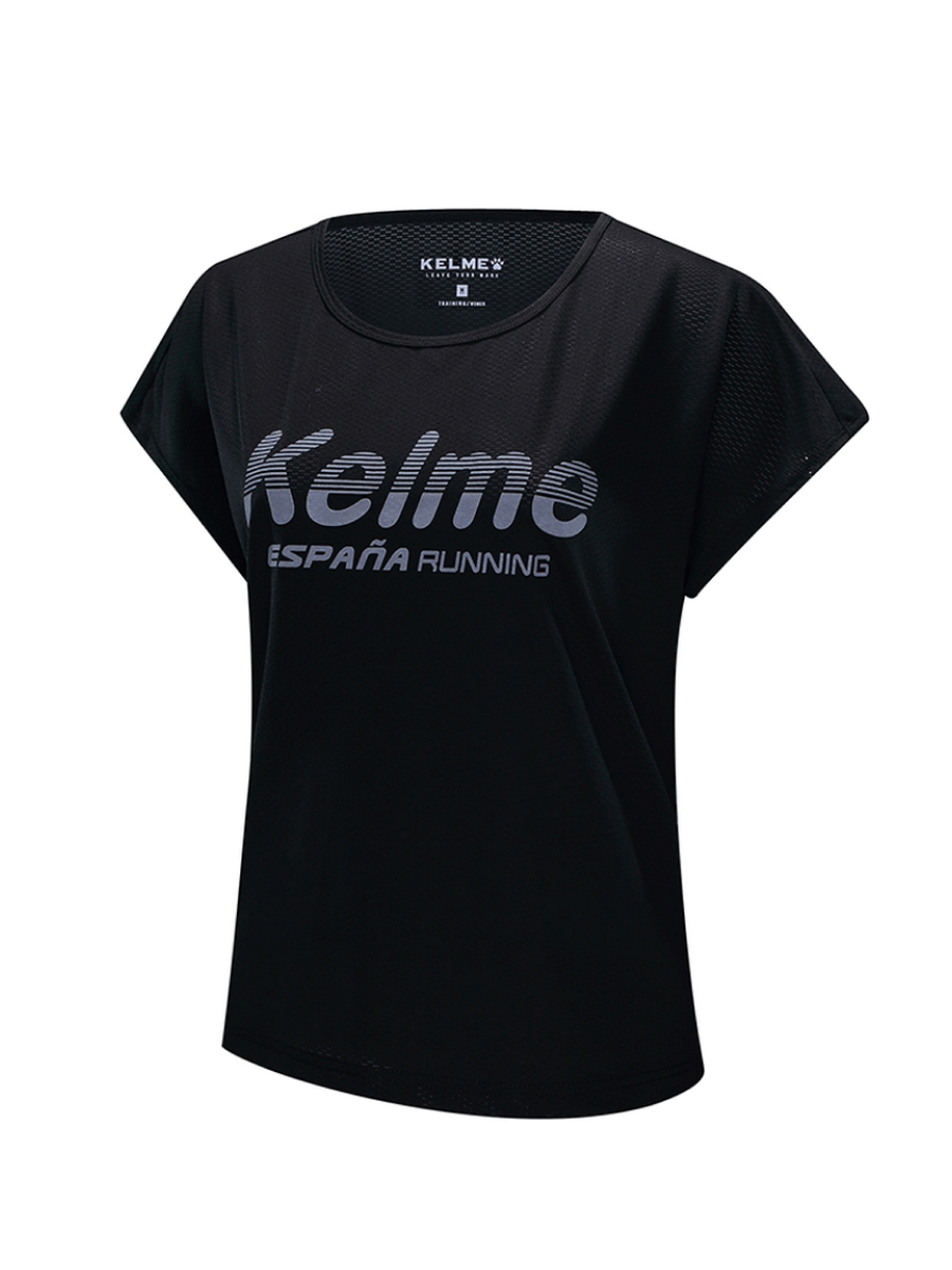 Футболка KELME Women's Short Sleeve T-Shirt Black