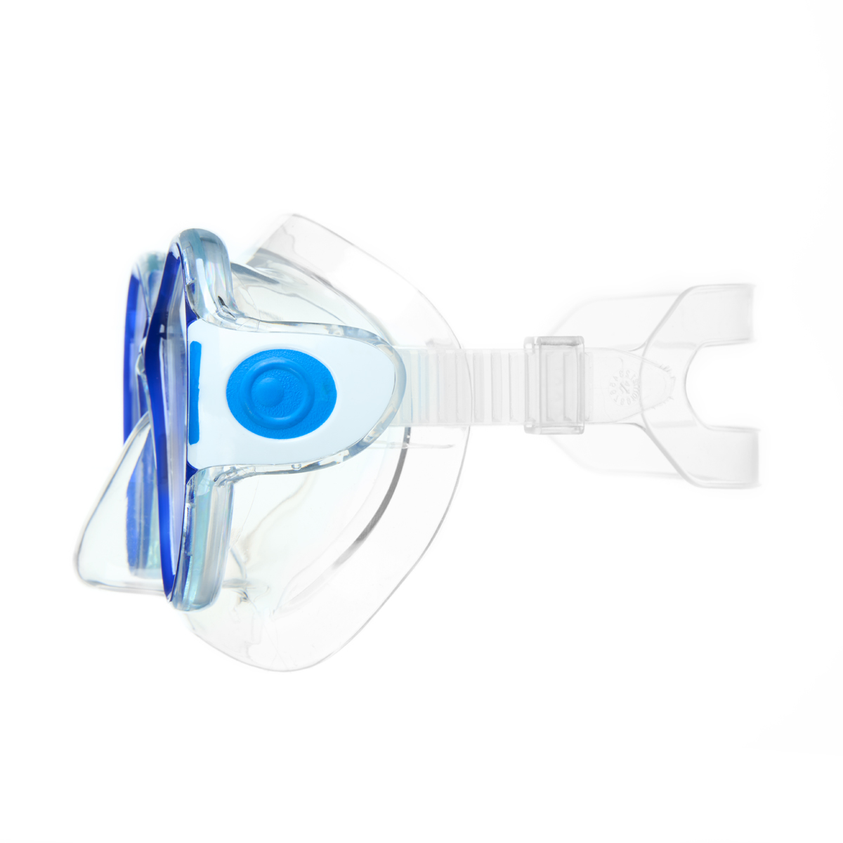 Маска для плав. Salvas Kool Mask, CA550S2TBSTH, закален.стекло, силикон, р. Senior, синий