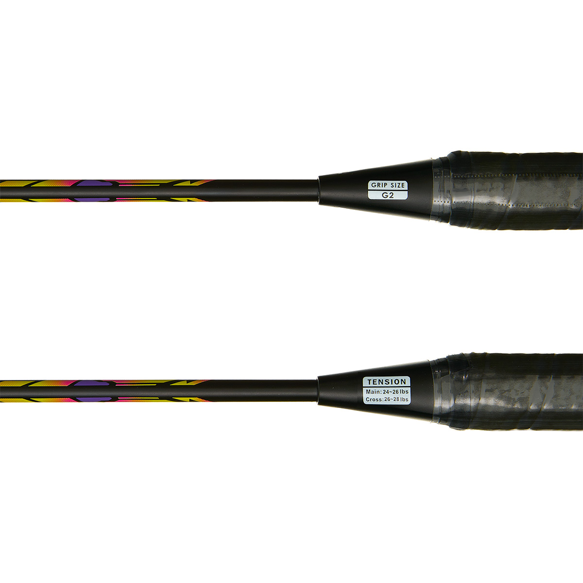 Ракетка бадм. TORRES Game5, BD23511, для продв., стерж/обод из карбона, со струнами, жёлтый