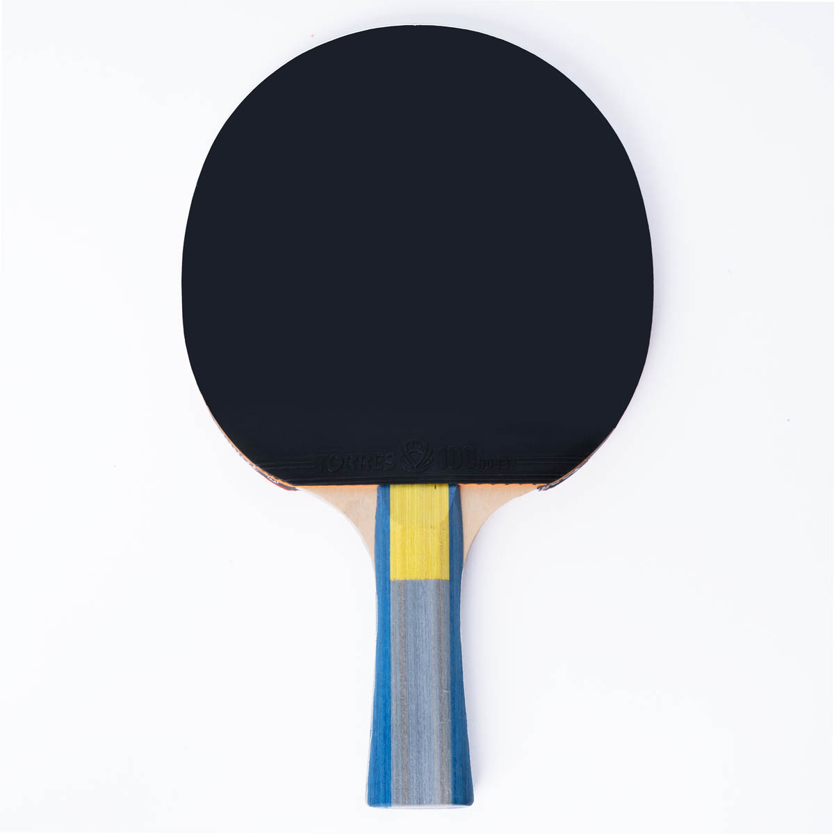 Ракетка для н/т TORRES Hobby, TT0003, для любителей, накладка 1,8 мм, конич. ручка