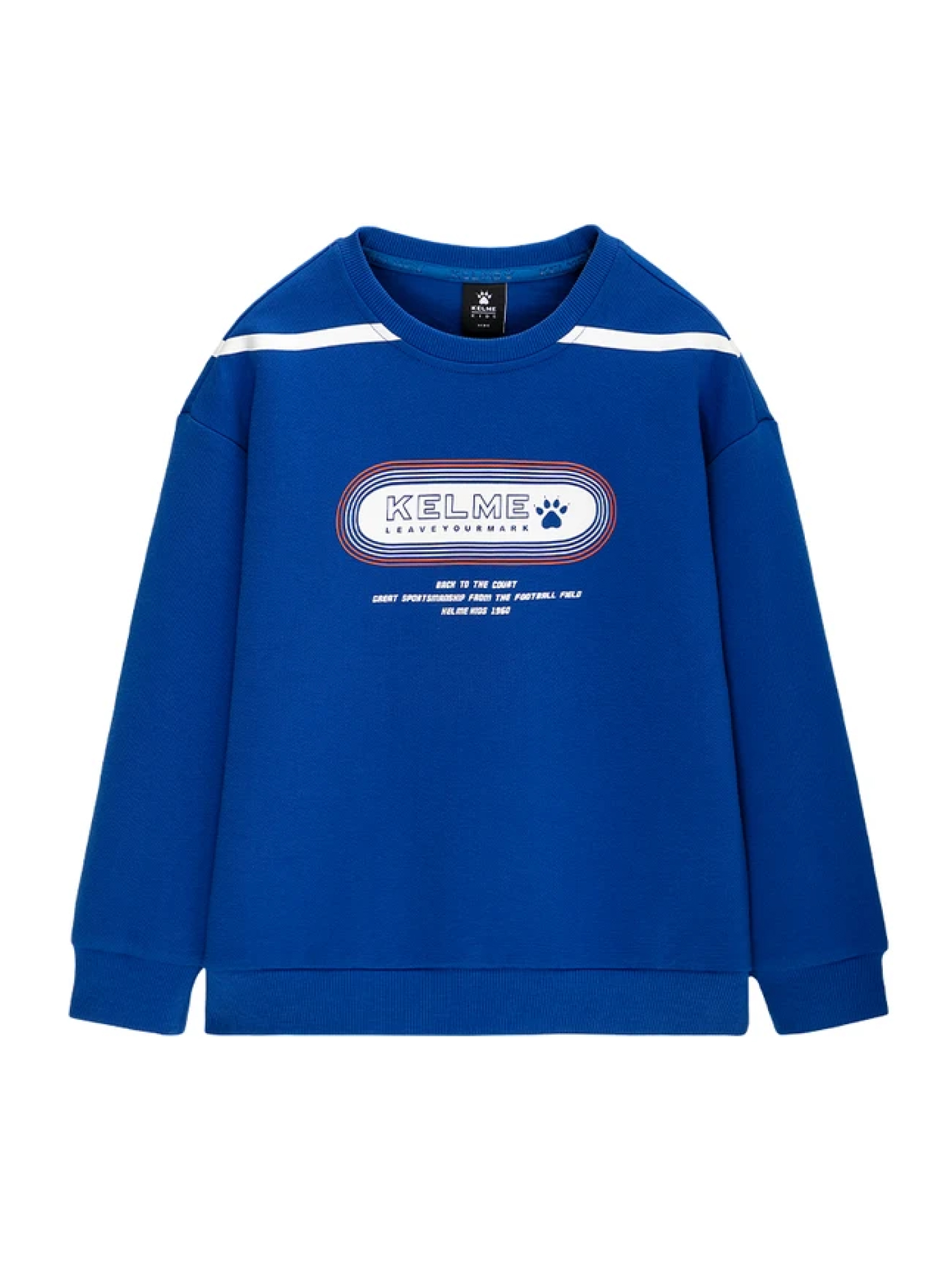 Свитшот KELME Round Neck Sweater Blue