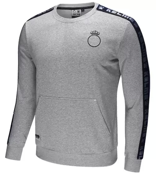 Свитшот KELME Men's Round Neck Sweater Grey