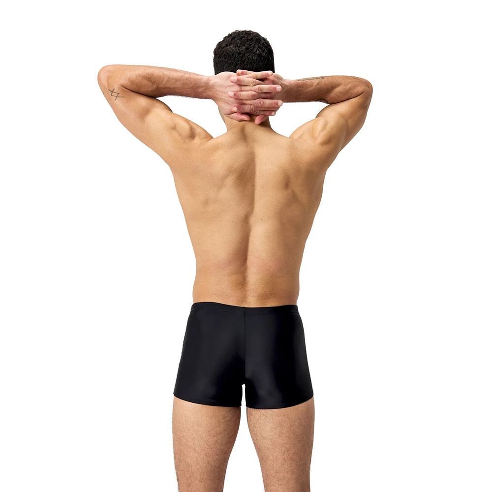 Плавки SPEEDO Eco Medley Logo Swim boxer, 8-1135417511, р.34 (рос.50), полиэст, нейлон, эластан,черн