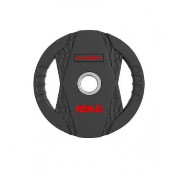 Altezani Диск олимпийский обрезиненный  UG2005С с двумя хватами  в ассортименте 1,25кг