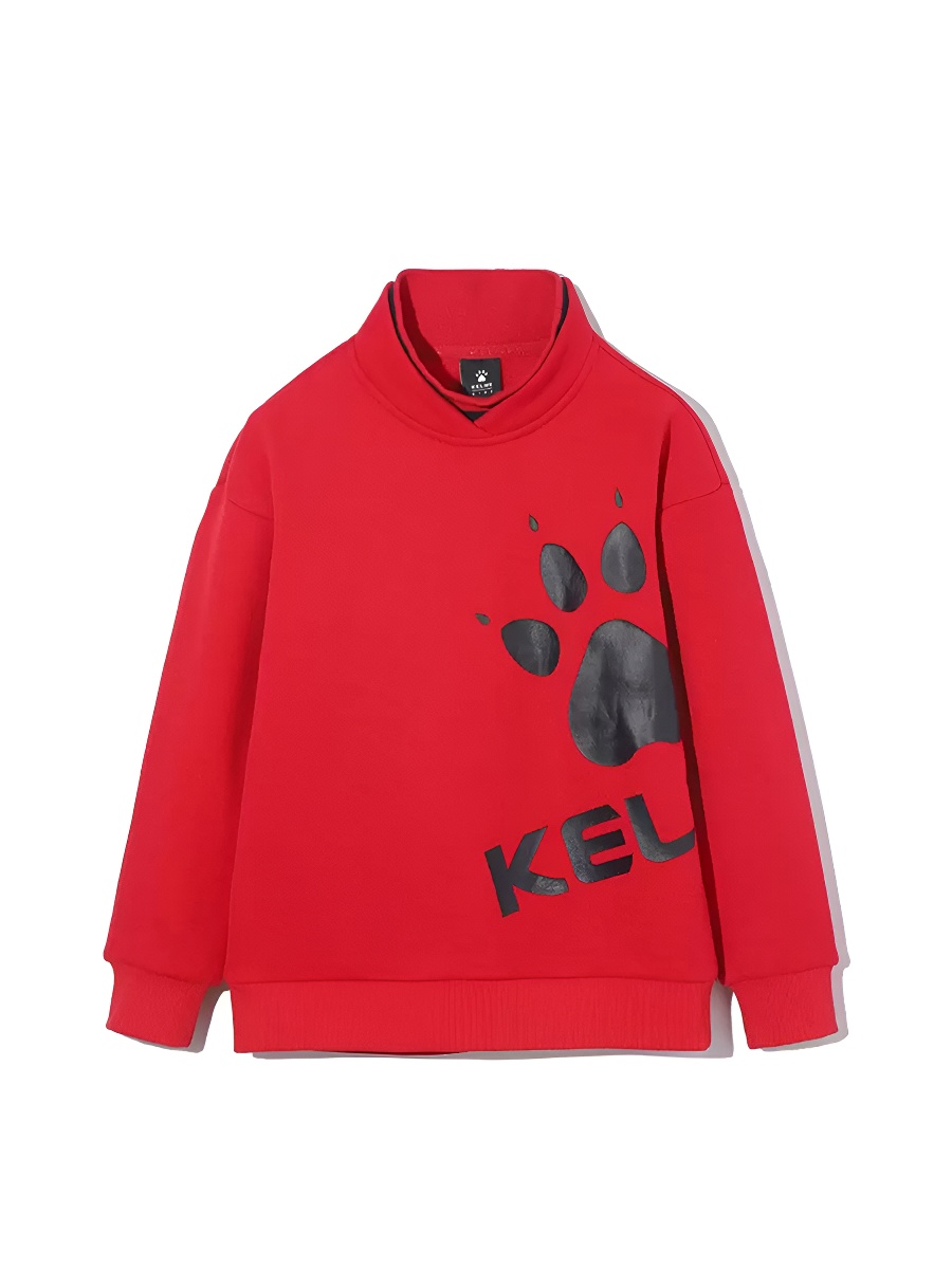 Детский свитшот KELME Boy's Round Neck Sweater Red