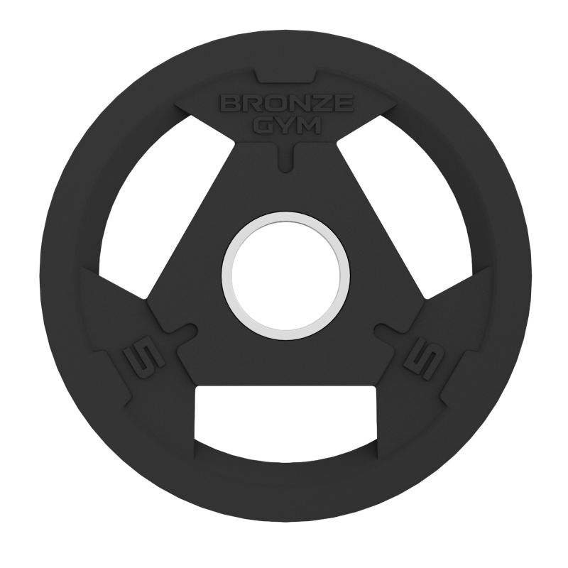 Диск олимпийский BRONZE GYM обрезиненный 5 кг
