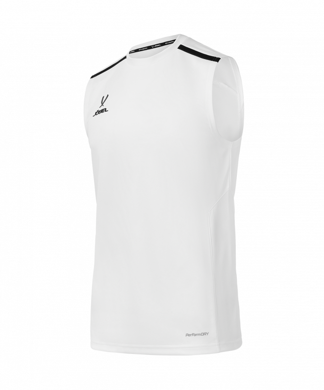 Майка тренировочная JOGEL DIVISION PerFormDRY Training Sleeveless, белый, размер L