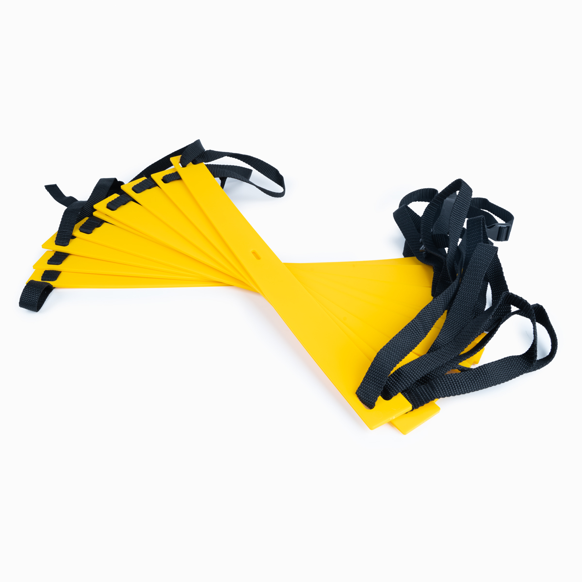 Лестница для трен. TORRES, TR1018, дл. 4 м, пластик, полиэстер, желт-черн