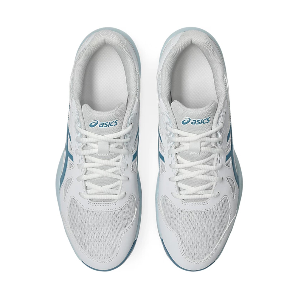 Кроссовки ASICS Upcourt 6 1071A104 105,р.9,5 (рос.42),иск.кожа, текстиль, бело-бирюзов