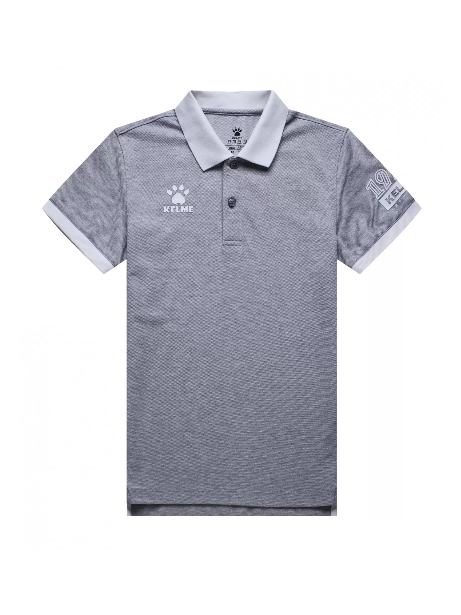 Детская футболка-поло KELME Kids Polo Grey