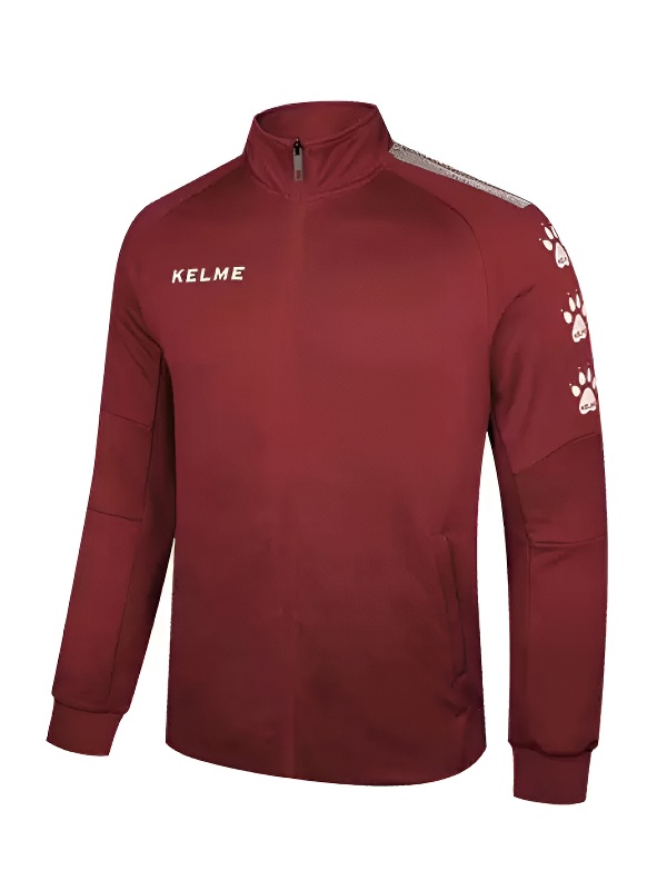 Детская олимпийка KELME Training Jacket Kids Burgundy
