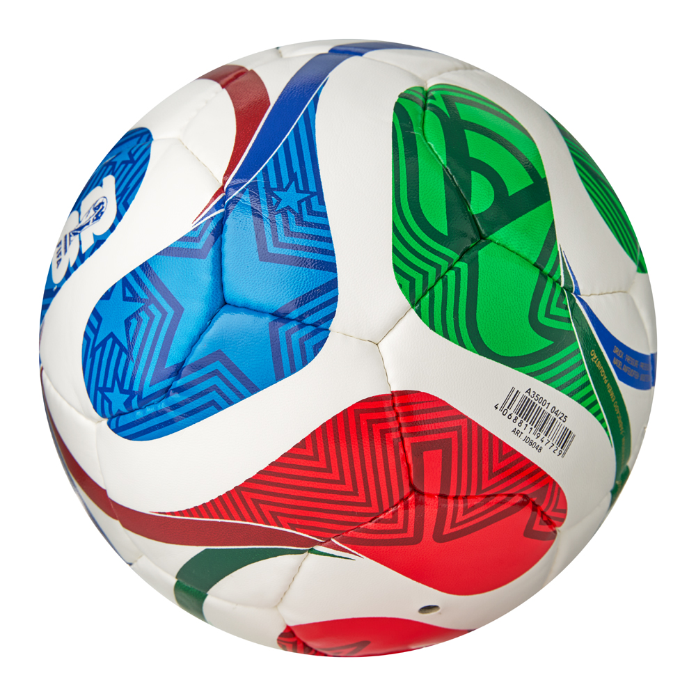 Мяч футзал. ADIDAS WC26 Trionda Training Sala, JD8048, р.4, 18п, ПУ, ручная сш, мультиколор