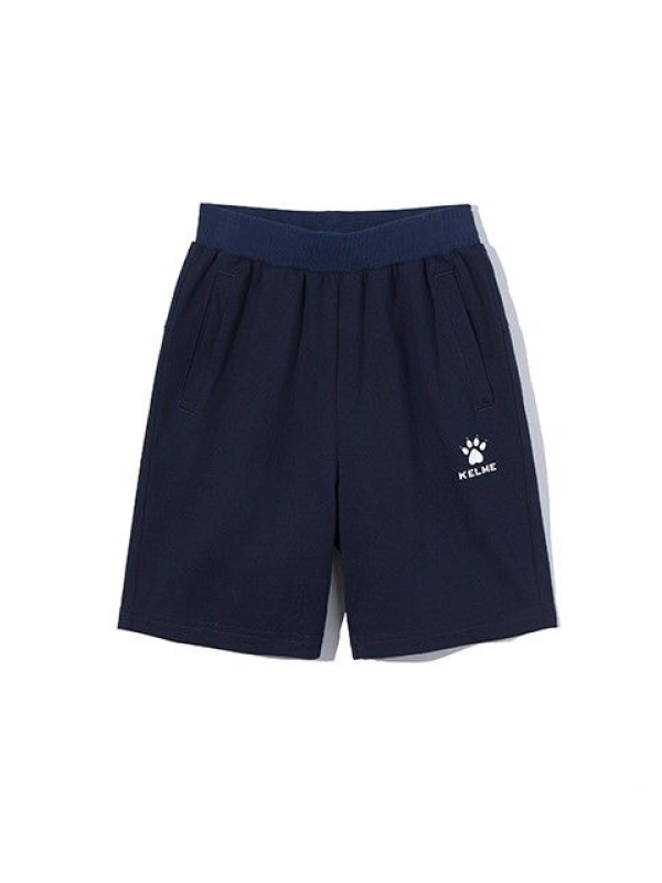 Детские шорты KELME Knitted Five-Point Pants Dark Blue