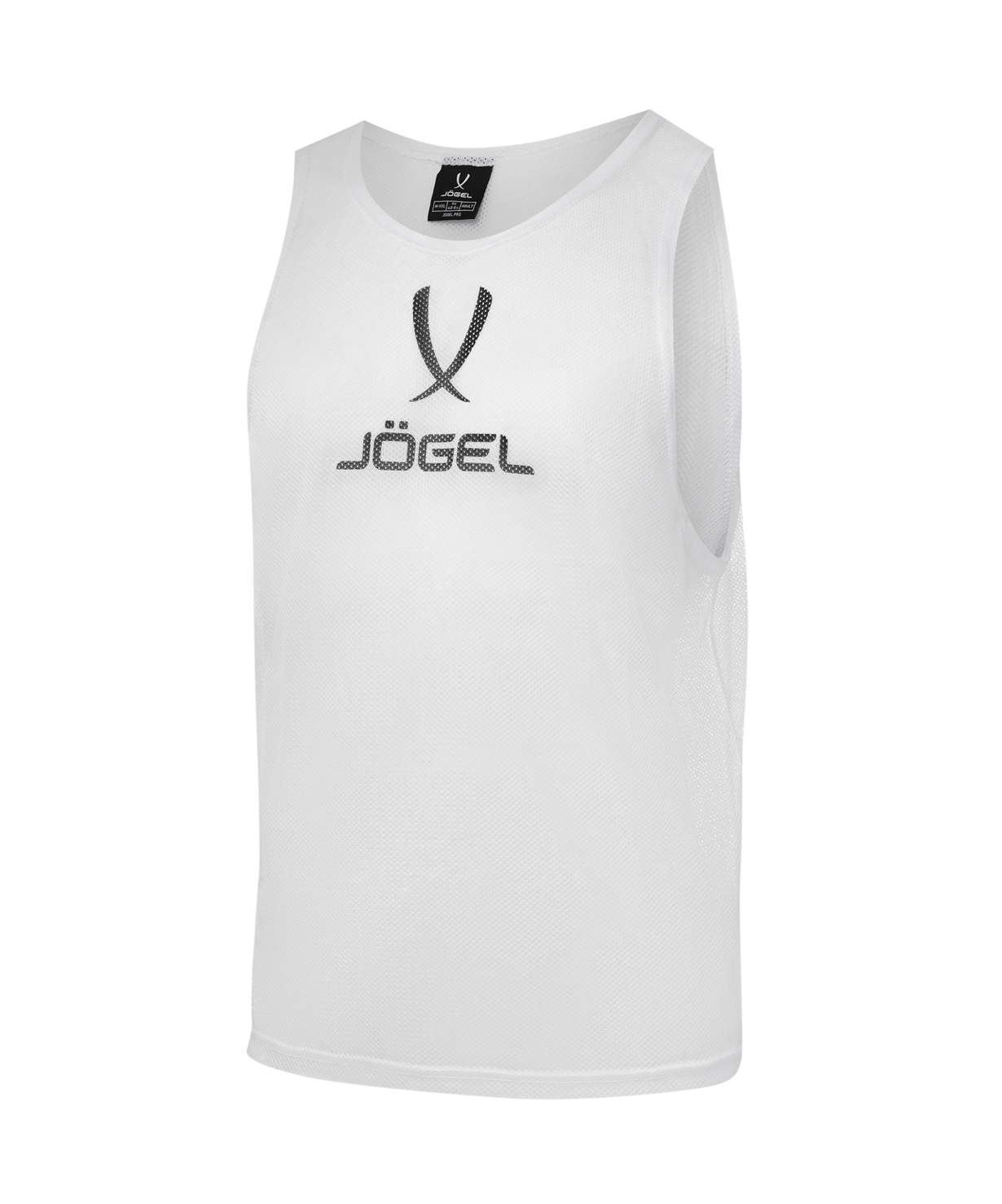 Манишка сетчатая JOGEL Training Bib, белый, детский