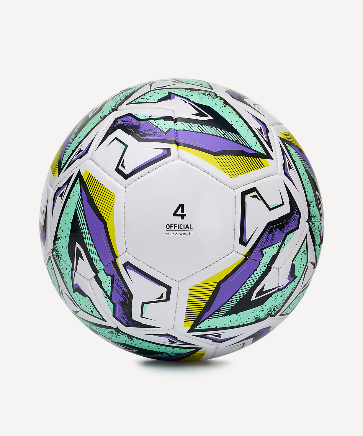 Мяч футбольный JOGEL Intro №4, белый, размер 4