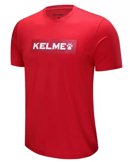 Футболка KELME Men's Short Sleeve T-Shirt Red