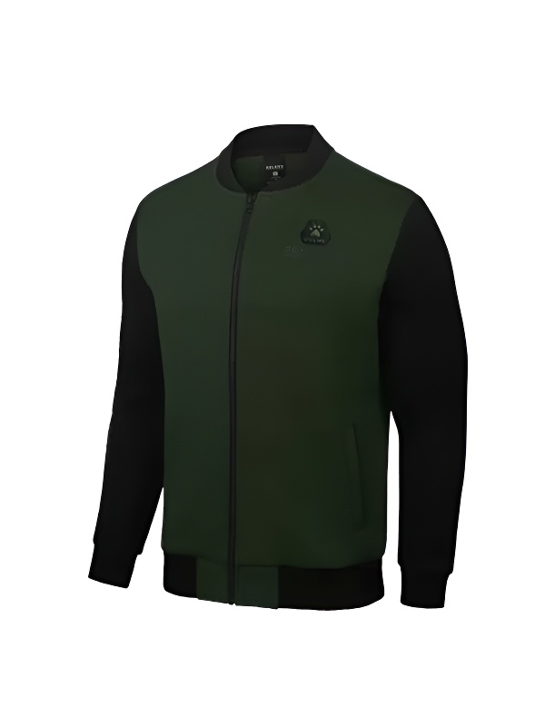 Бомбер KELME Men's Shuttle Jacket (Dark Green/Black)