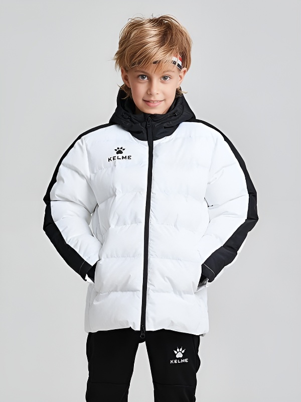 Детский пуховик KELME Padding Jacket (Kids) White