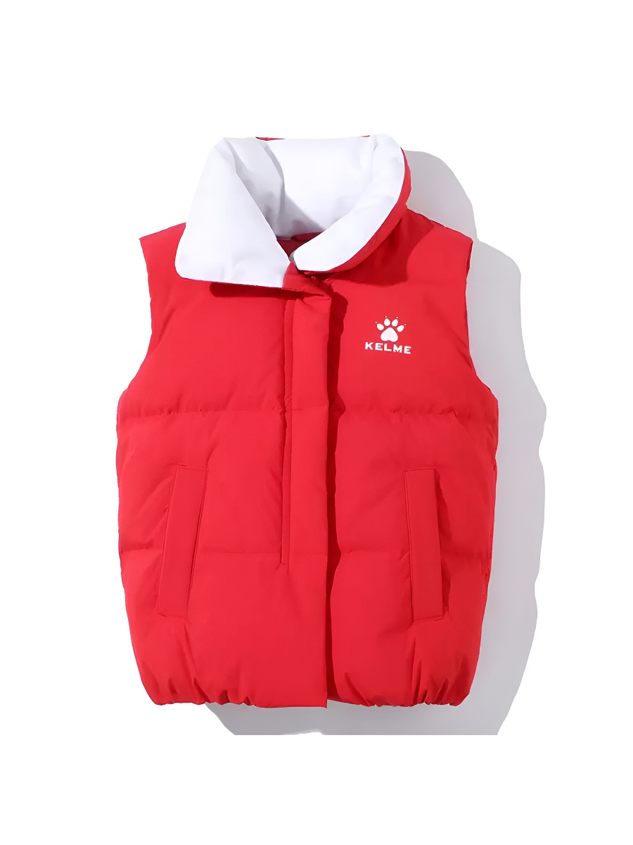 Детский жилет KELME Girl's Down Vest Red