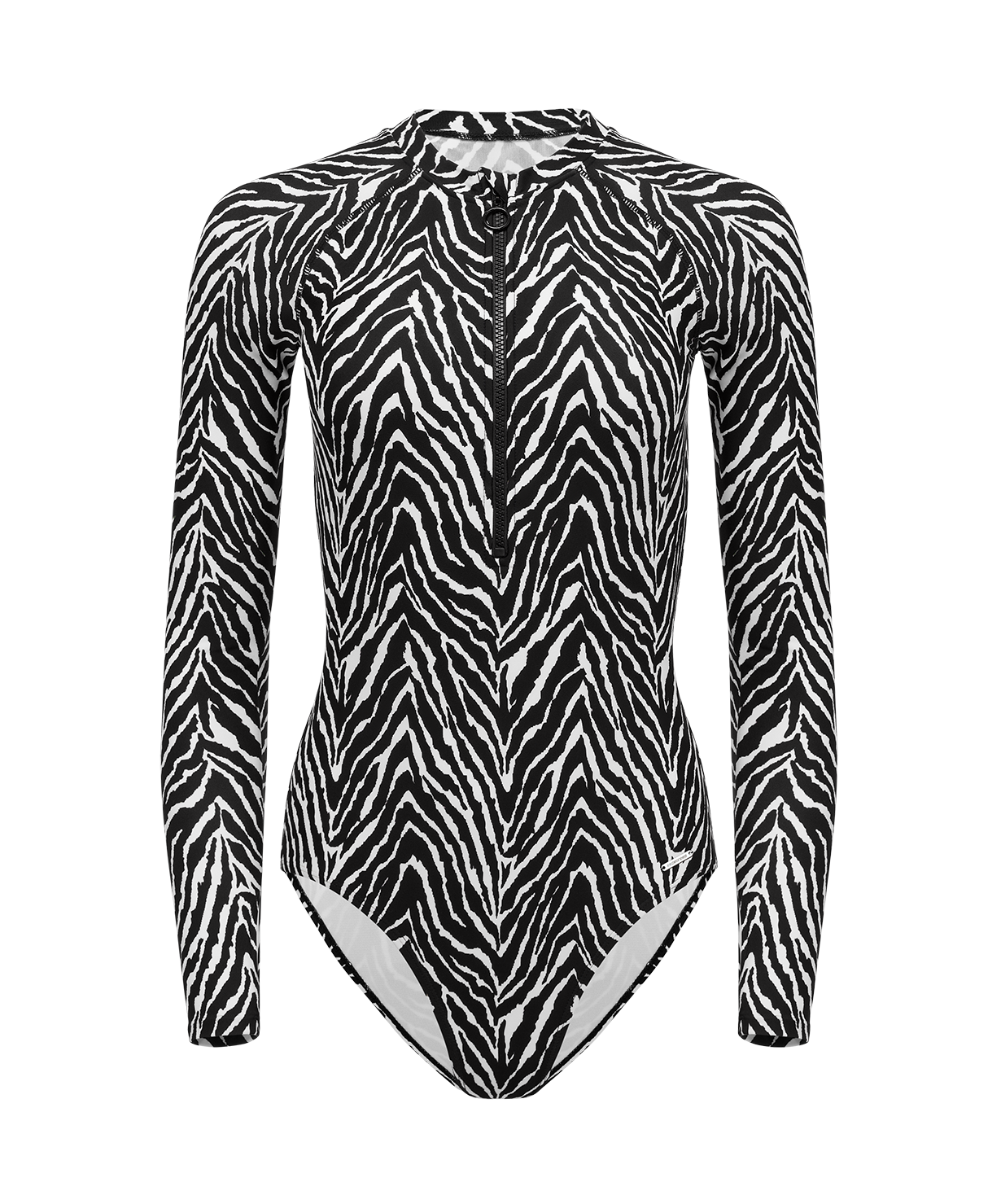 Купальник для плавания с длинным рукавом 25DEGREES Surf Black/White, полиамид