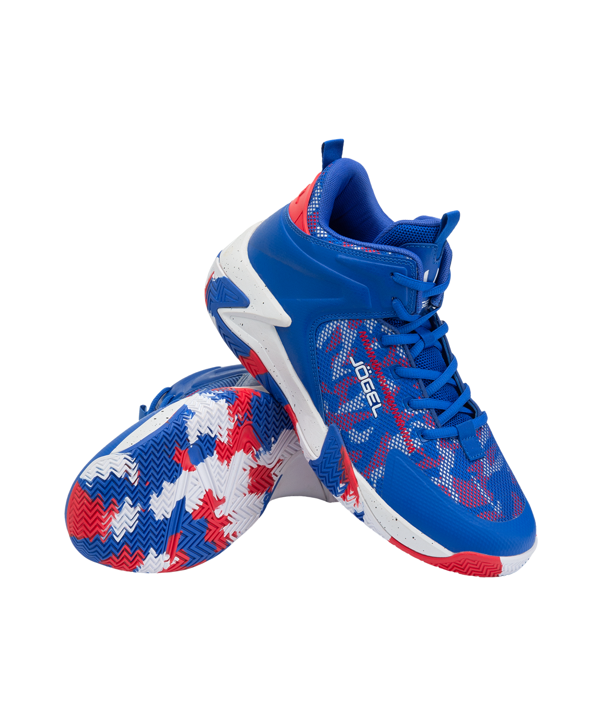 БЕЗ УПАКОВКИ Кроссовки баскетбольные JOGEL Playmaker, Navy/White